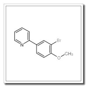 2-(3-溴-4-甲氧基苯在)吡啶