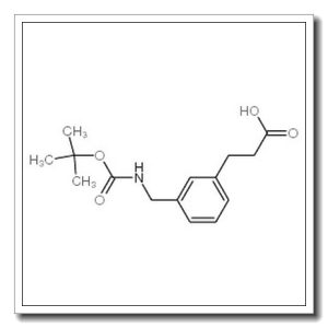 3-(3-((叔丁氧羰氨基)甲基)苯基)丙酸