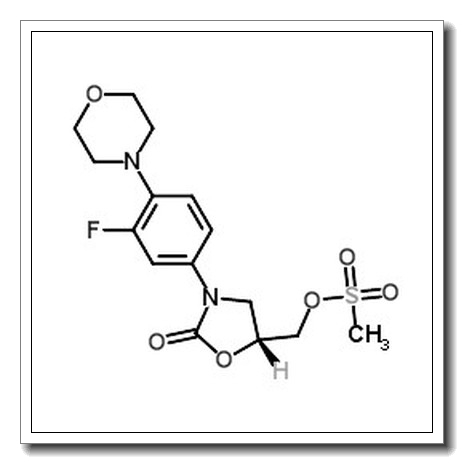 (R)-(3-(3-Fluoro-4-morpholinophenyl)-2-oxooxazolidin-5-yl)methyl methanesulfonate CAS 174649-09-3