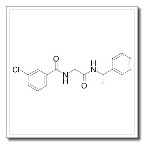 3-Chloro-N-[2-oxo-2-[[(1S)-1-phenylethyl]amino]ethyl]benzamide CAS 1802326-66-4