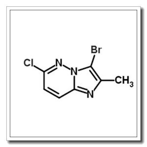 6-氯-2-甲基-3-溴-咪唑并[1,2-b]吡嗪