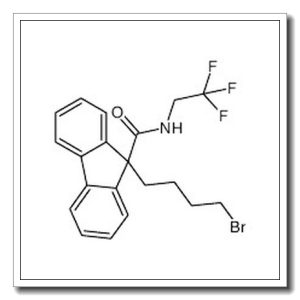 9-(4-溴丁基)-N-(2,2,2-三氟乙基)-9H-芴-9-甲酰胺
