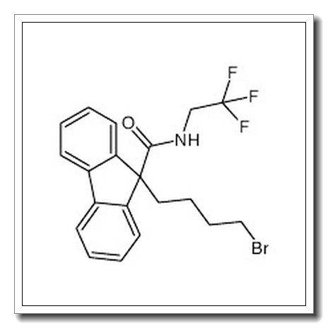 9-(4-溴丁基)-N-(2,2,2-三氟乙基)-9H-芴-9-甲酰胺