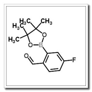 4-氟-2-(4,4,5,5-四甲基-1,3,2-二氧硼戊烷-2-基)苯甲醛