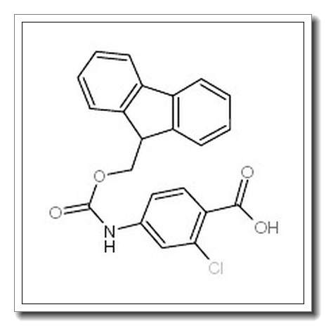 2-chloro-4-(9H-fluoren-9-ylmethoxycarbonylamino)benzoic acid CAS 186320-13-8