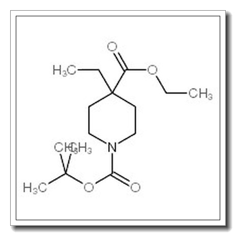 N-BOC-4-乙基-4-哌啶甲酸乙酯