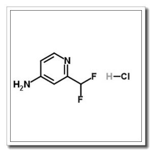 2-(二氟甲基)吡啶-4-胺盐酸盐