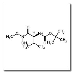 tert-butyl N-[(2R)-1-[methoxy(methyl)amino]-3-methyl-1-oxobutan-2-yl]carbamate