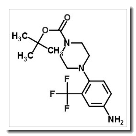 tert-butyl 4-[4-amino-2-(trifluoromethyl)phenyl]piperazine-1-carboxylate CAS 193902-87-3