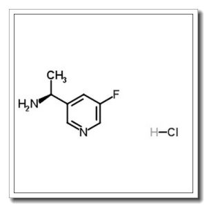(1S)-1-(5-Fluoro-3-pyridinyl)ethanamine hydrochloride (1:1)