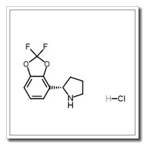 (S)-2-(2,2-二氟苯并[d][1,3]二噁戊环-4-基)吡咯烷盐酸