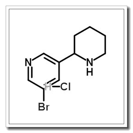 3-Bromo-5-(2-piperidinyl)pyridine dihydrochloride