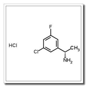 (1S)-1-(3-Chloro-5-fluorophenyl)ethanamine hydrochloride (1:1)
