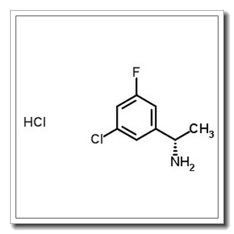 (1S)-1-(3-Chloro-5-fluorophenyl)ethanamine hydrochloride (1:1)