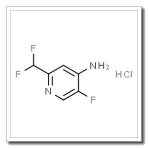 2-(二氟甲基)-5-氟吡啶-4-胺盐酸盐