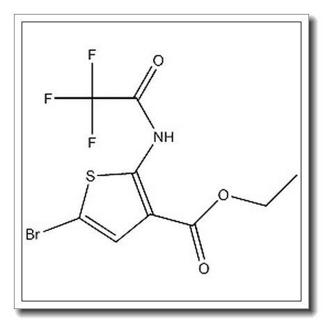 Ethyl 5-bromo-2-(2,2,2-trifluoroacetamido)thiophene-3-carboxylate