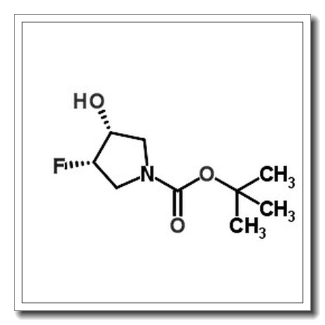 2-Methyl-2-propanyl (3S,4R)-3-fluoro-4-hydroxy-1-pyrrolidinecarboxylate