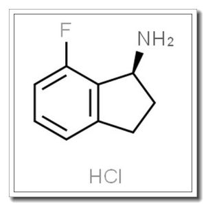 (S)-7-氟-2,3-二氢-1H-茚-1-胺盐酸盐