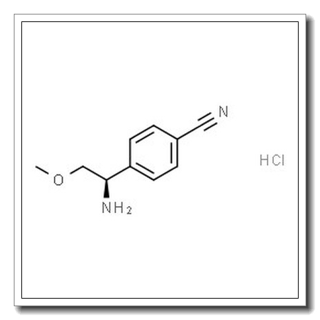 (R)-4-(1-氨基-2-甲氧基乙基)苄腈盐酸盐