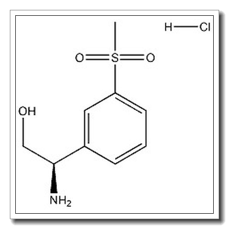 3-((1R)-1-AMINO-2-HYDROXYETHYL)-1-(METHYLSULFONYL)BENZENE HYDROCHLORIDE CAS 2061996-89-0