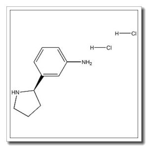 3-((2R)PYRROLIDIN-2-YL)PHENYLAMINE DIHYDROCHLORIDE