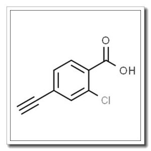 2-氯-4-乙炔基苯甲酸