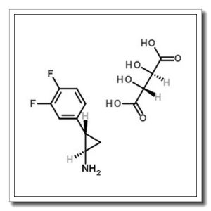 (1R,2S)-2-(3,4-二氟苯基)环丙胺 (2R,3R)-2,3-二羟基丁二酸盐