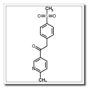 2-(4-甲磺酰基苯基)-1-(6-甲基吡啶-3-基)-乙酮