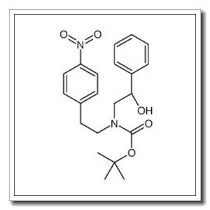 (N-tert-Butoxycarbonyl-N-[(1,R)-hydroxy-1-phenyl)ethyl])-4-nitrophenylethylamine