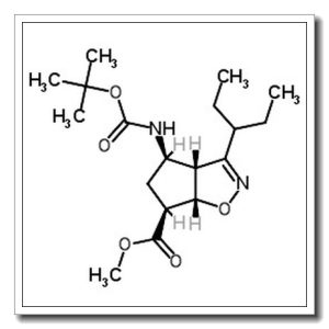 (3aR,4R,6S,6aS)-4-[叔丁氧羰基氨基]-3-(1-乙基丙基)-3a,5,6,6a-四氢-4H-环戊并[d]异恶唑-6-羧酸甲酯