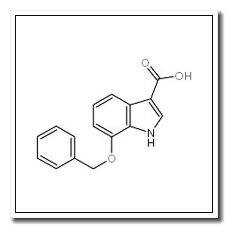 7-苄氧基-1H-吲哚-3-甲酸