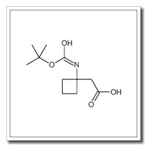 2-[1-[(2-methylpropan-2-yl)oxycarbonylamino]cyclobutyl]acetic acid