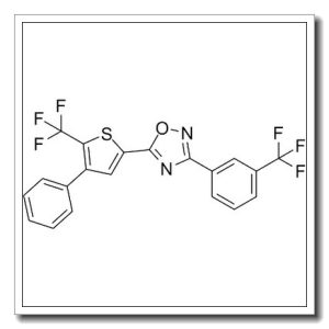 5-[4-苯基-5-(三氟甲基)-2-噻吩]-3-[3-(三氟甲基)苯基]-1,2,4-噁二唑