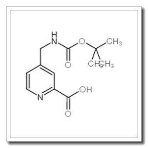 4-[(叔丁氧酰胺基)甲基]吡啶-2-羧酸[激子手性法用试剂]
