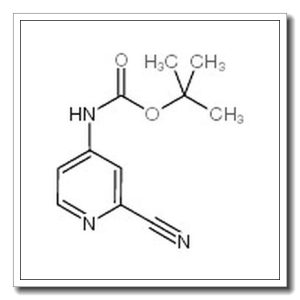 2-氰基吡啶-4-氨基甲酸叔丁酯