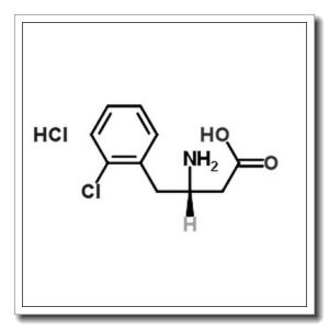 (S)-3-氨基-4-(2-氯苯基)丁酸盐酸盐