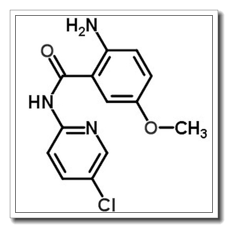 N-(5-氯-2-吡啶)-5-甲氧基-2-氨基苯甲酰胺