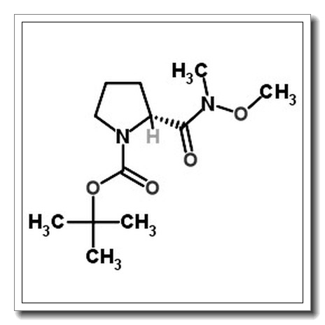 (R)-叔丁基2-(N-甲氧基-N-甲基甲酰)吡咯烷-1-羧酸