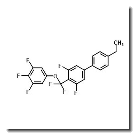 4-[Difluoro(3,4,5-trifluorophenoxy)methyl]-4'-ethyl-3,5-difluorobiphenyl CAS 303186-19-8