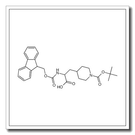 N-α-FMOC-β-(1-BOC-PIPERIDIN-4-YL)-D,L-ALANINE CAS 313052-02-7