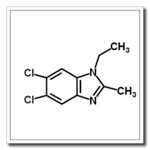 1-乙基-2-甲基-5,6-二氯苯并咪唑