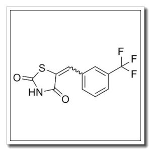 5-[[3-(三氟甲基)苯基]亚甲基]-2,4-噻唑烷二酮