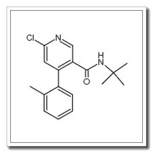 N-叔丁基-6-氯-4-邻甲苯基烟酰胺