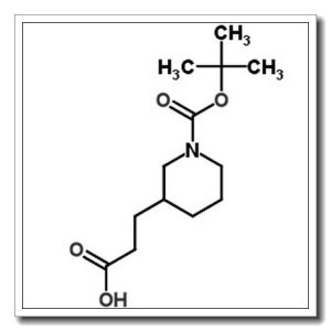 1-叔丁氧羰基-3-哌啶丙酸