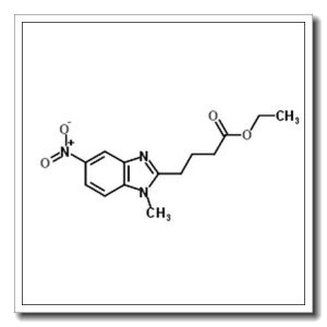 1-甲基-5-硝基-1H-苯并咪唑-2-丁酸乙酯