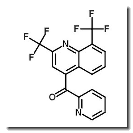 双[2,8-二(三氟甲基)喹啉-4-基-2-吡啶基]酮