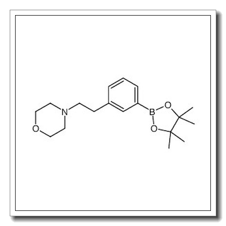 4-[2-[3-(4,4,5,5-tetramethyl-1,3,2-dioxaborolan-2-yl)phenyl]ethyl]morpholine CAS 364794-82-1