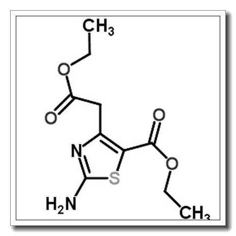 Ethyl 2-amino-4-(2-ethoxy-2-oxoethyl)-1,3-thiazole-5-carboxylate CAS 38067-29-7