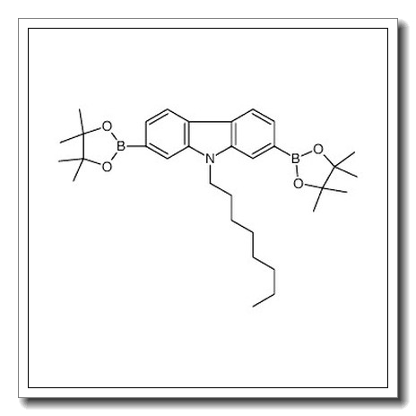 9-octyl-2,7-bis(4,4,5,5-tetramethyl-1,3,2-dioxaborolan-2-yl)carbazole CAS 406726-92-9