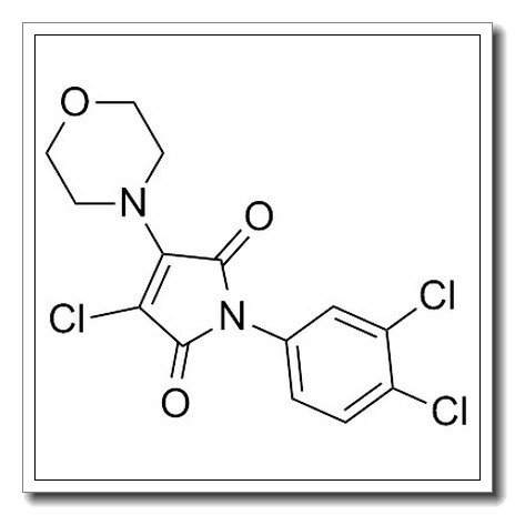 3-chloro-1-(3,4-dichlorophenyl)-4-morpholin-4-ylpyrrole-2,5-dione CAS 415713-60-9
